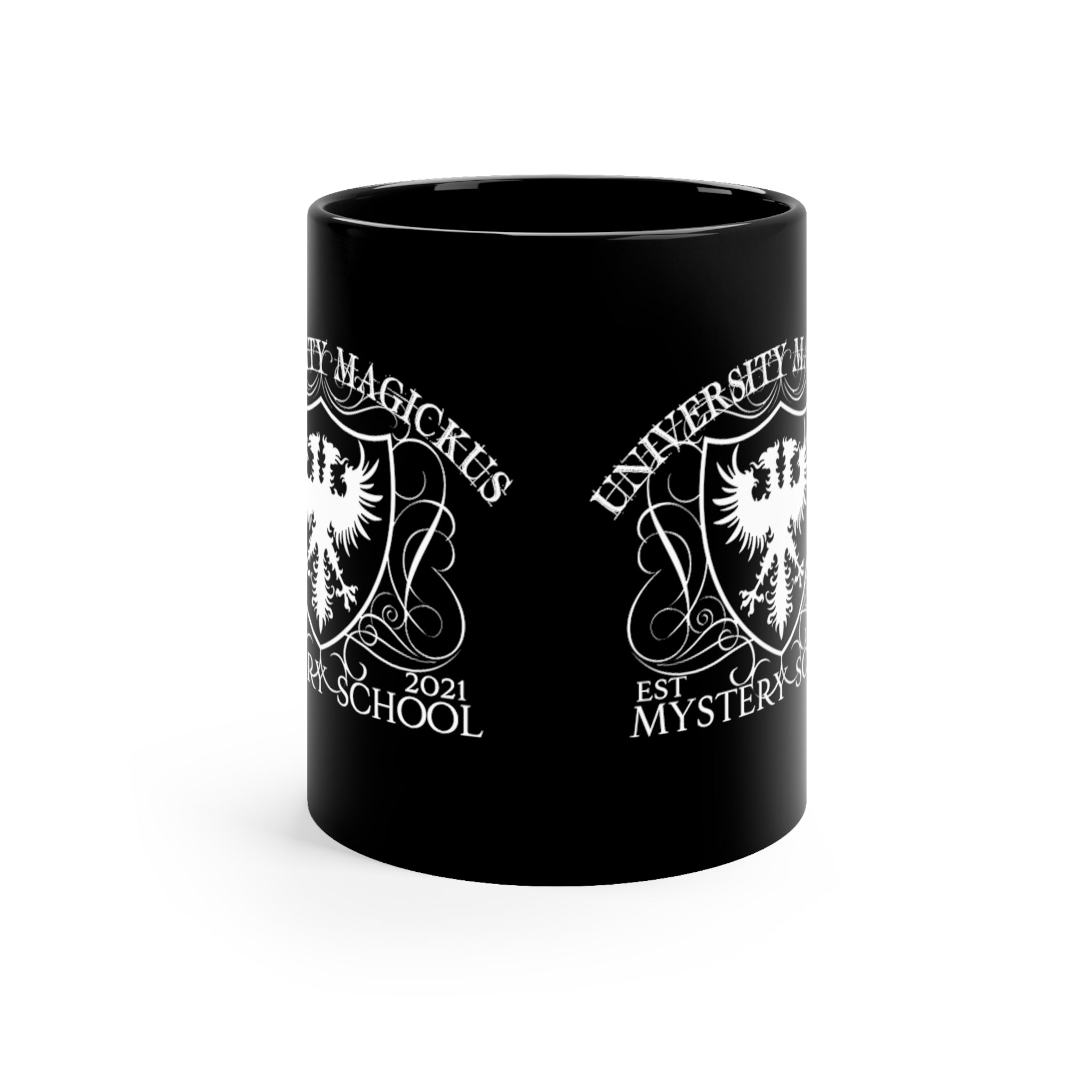 University Magickus Classic Double Dragon Crest 11oz Mug